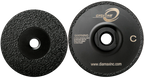 Diamax Cyclone V1 Cutter/Grinder Wheel – 4 in., Coarse 30 Grit, 5/8-11 Thread