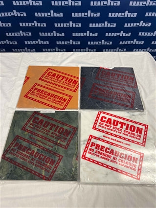 CLEAR PROTECTIVE FILM 25.5"X600' CAUTION MARKED