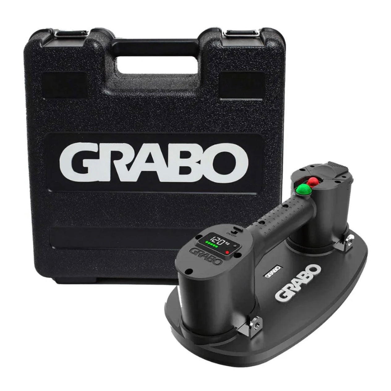 GRABO ELECTRI VAC LIFTER W/AUTO DIGITAL GAGE 1 BATTERY 1 SEAL