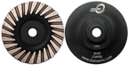 Diamax Cyclone Turbo Cup Wheel – 4 in., Coarse 30 Grit, Steel Body