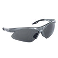 GLASSES SILVER FRAME GRAY LENS DIAMONDBACK