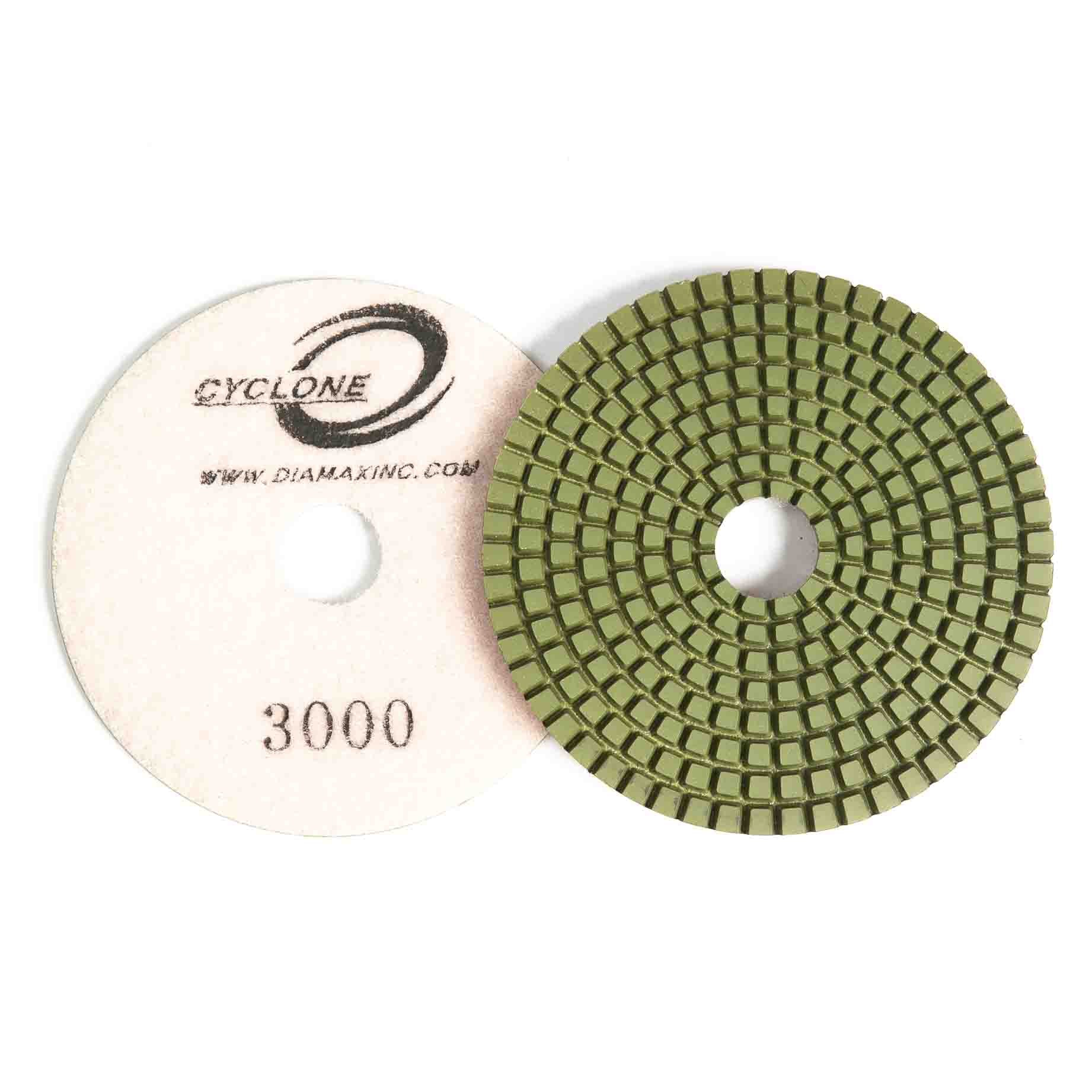 CYCLONE R SERIES DISC 4IN WET PREMIUM POLISHING