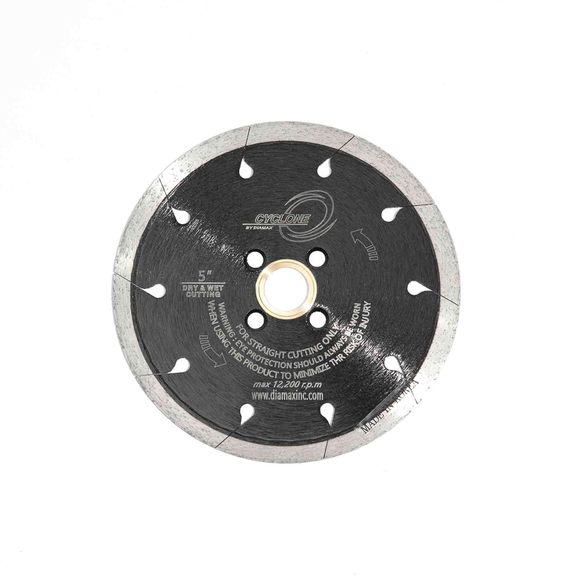 CYCLONE CONTINUOUS RIM BLADE 5IN GRANITE/MARBLE
