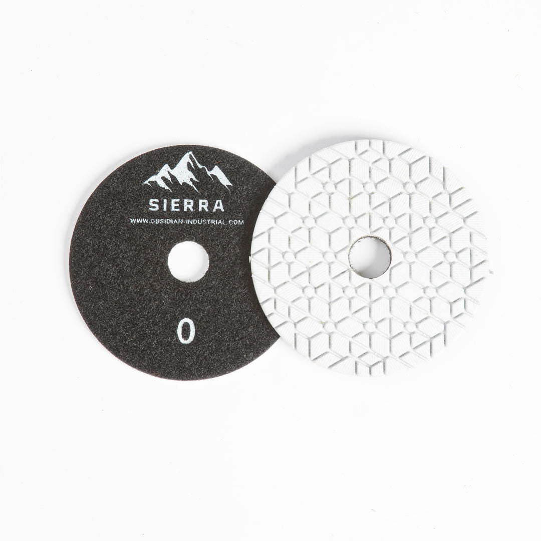 SIERRA 4-IN POLISHING PAD 3-STEP HYBRID