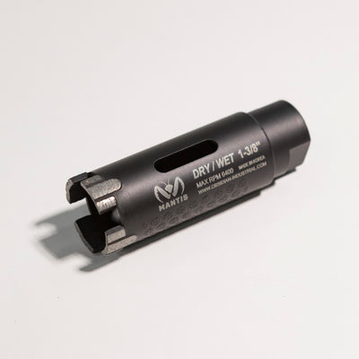 MANTIS 1-3/8-inch Dry/Wet Core Bit