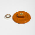 BU PAD 4IN RIGID PAD 5/8-11 FEMALE