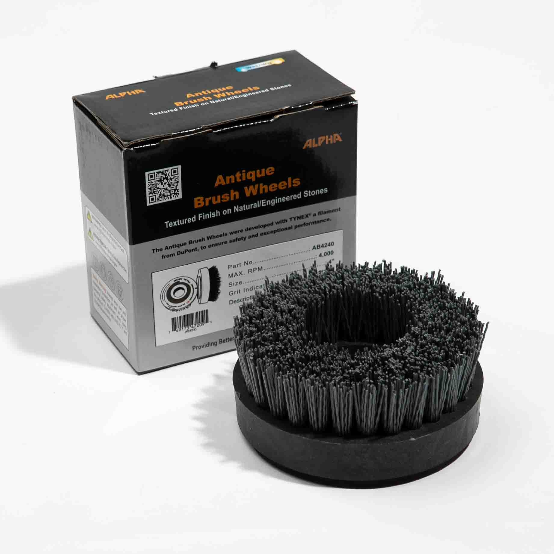 WHL 4IN 240 GRIT ANTIQUE BRUSH