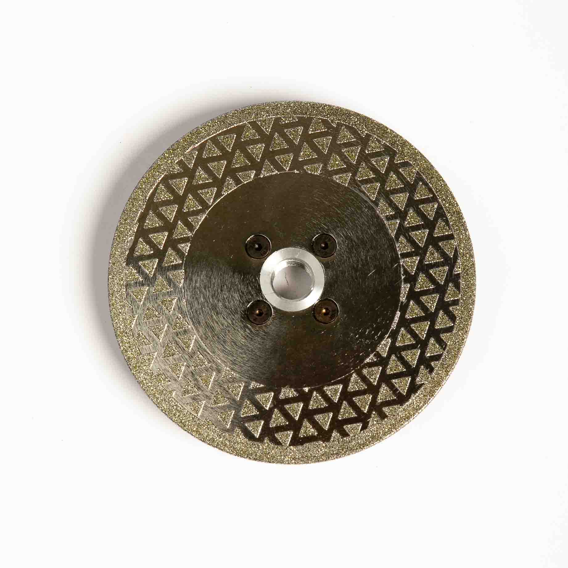 MUSTANG 5 INCH DOUBLE SIDED ELECTROPLATED BLADE W/ADAPT