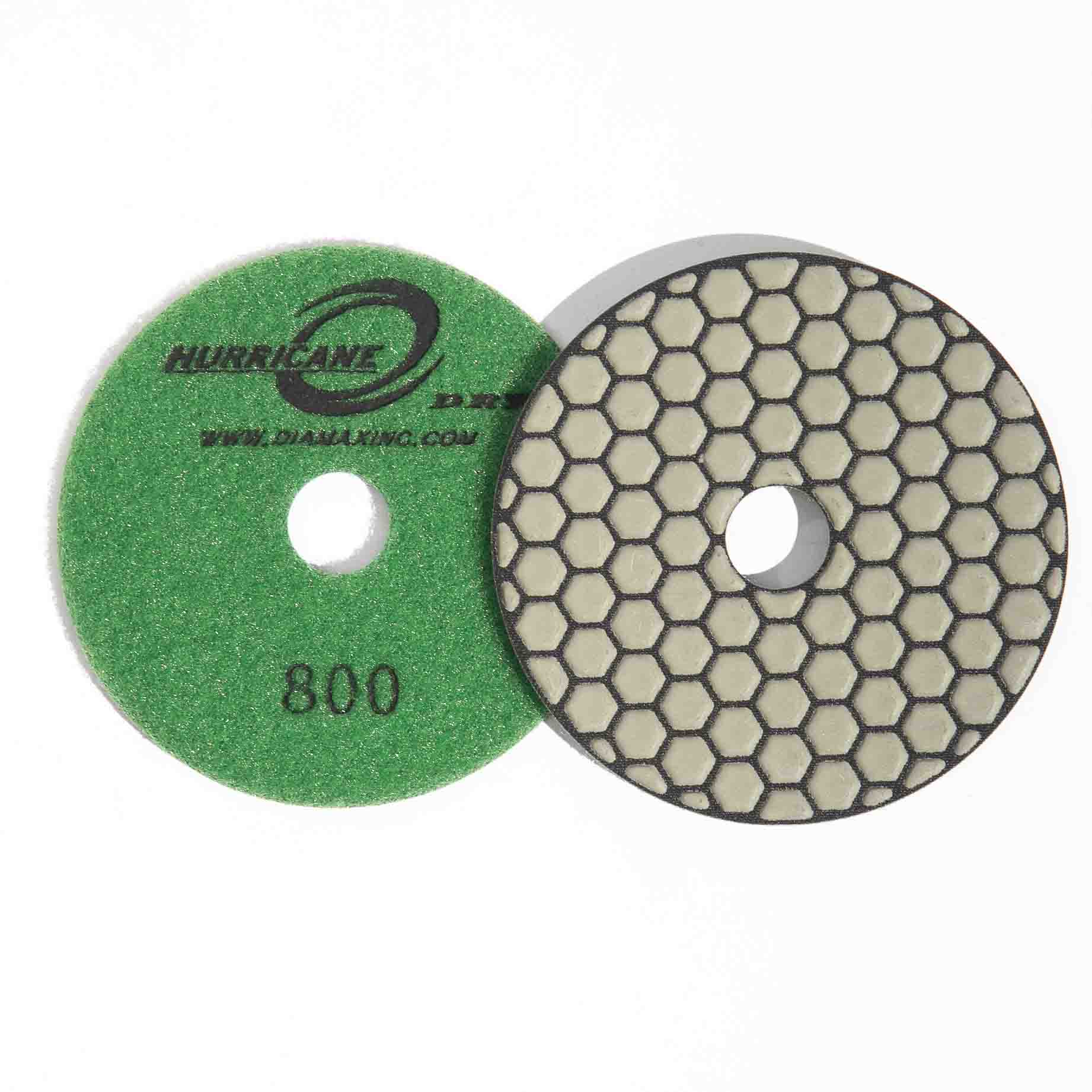 4 INCH HURRICANE DRY POLISHING PAD