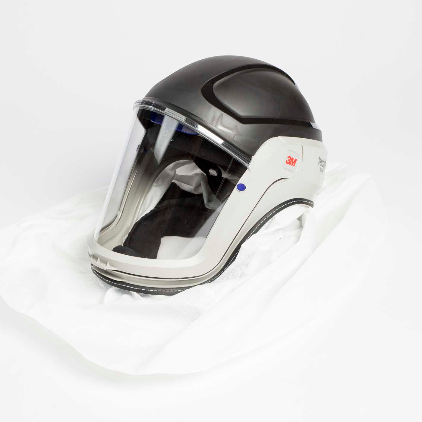 VERSAFLO RESP HELMET M-405 W/VISOR AND STROUD