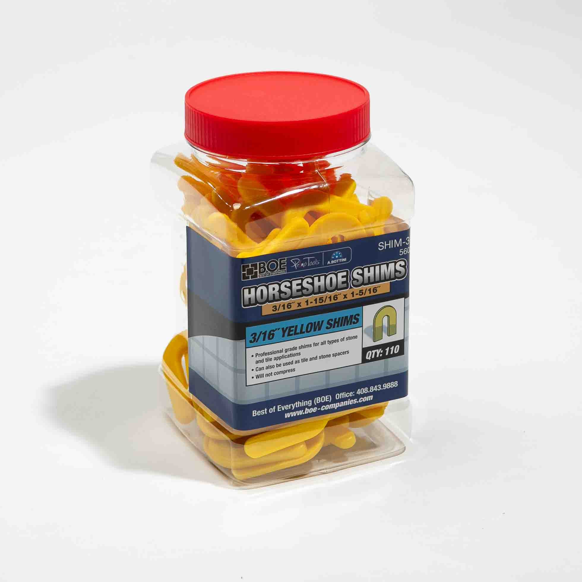 SHIMS 3/16 YELLOW 110PCS