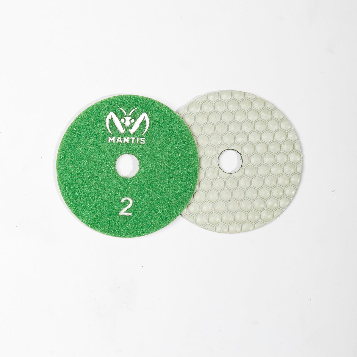 4-INCH MANTIS DRY 3-STEP HYBRID POLISHING PADS