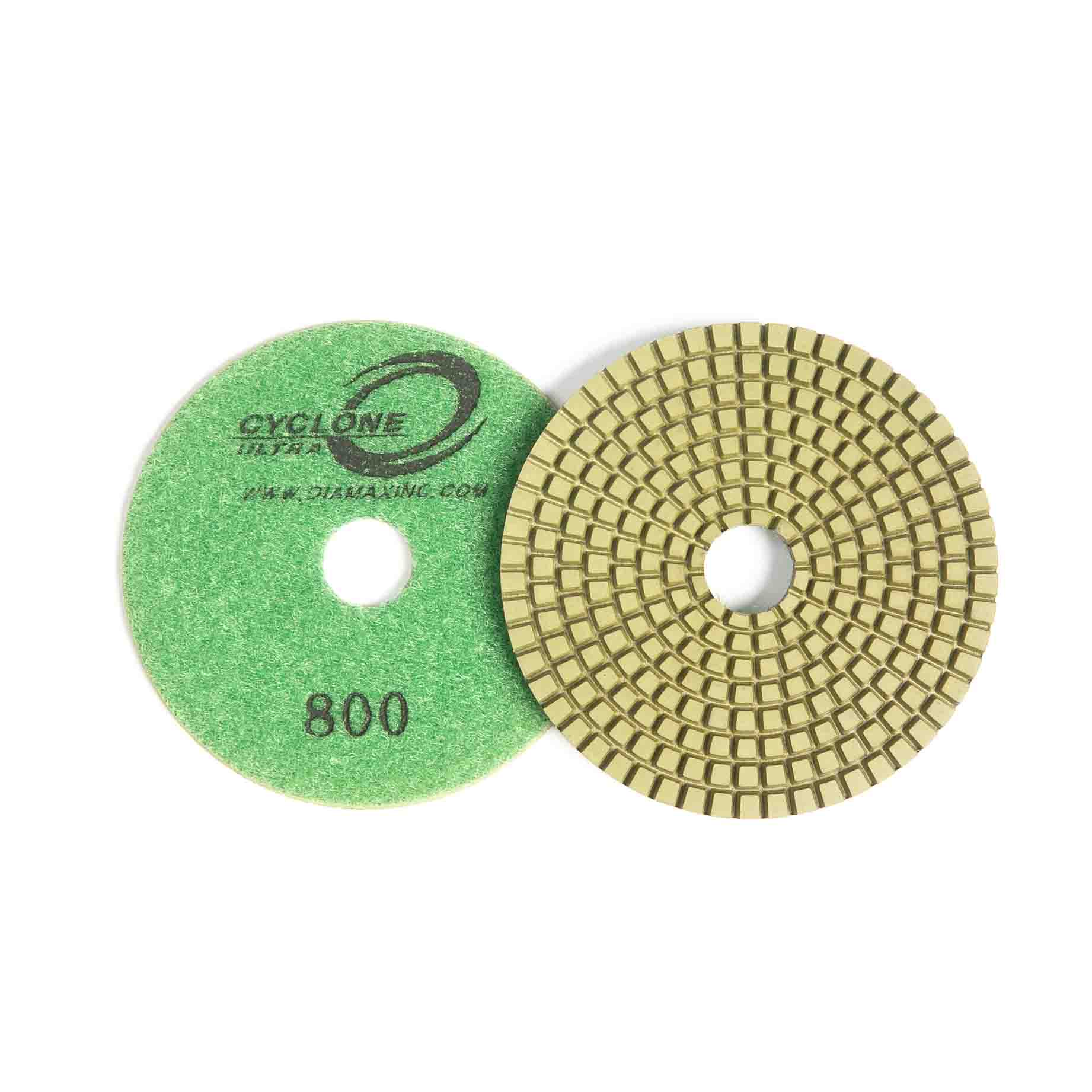 CYCLONE ULTRA POLISHING PAD WET - 4IN