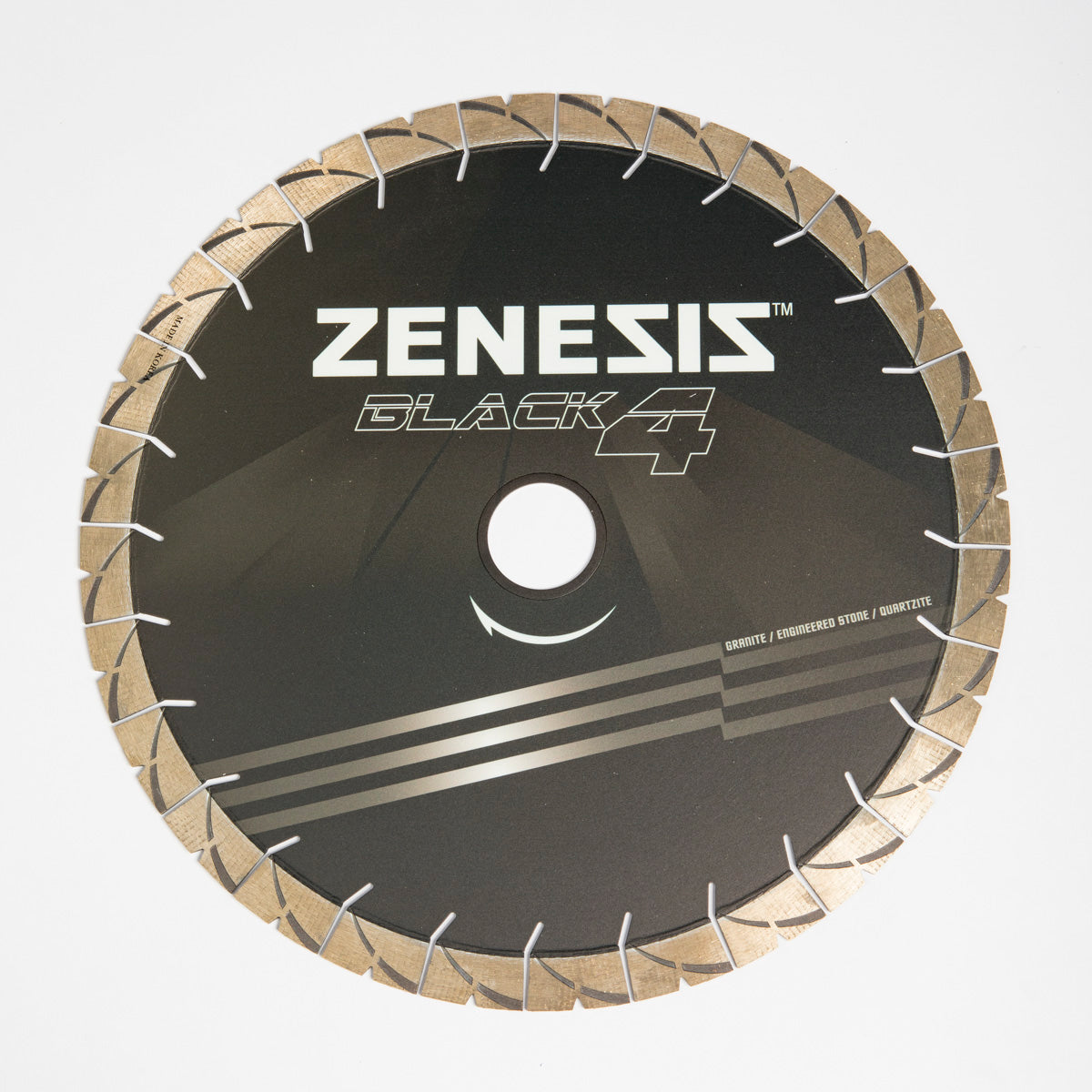 Zenesis Black 4 Bridge Saw Blade – 16 in., 25 mm Segment