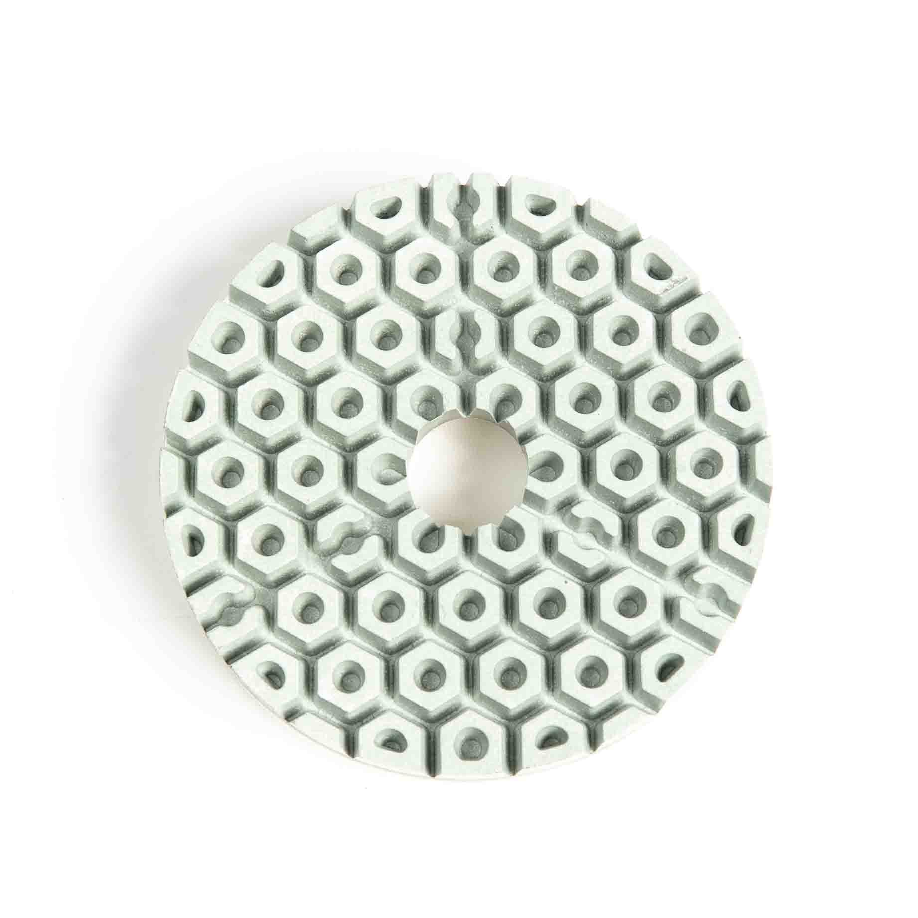 4IN CYCLONE WHITE RESIN STRAIGHT EDGE 400 GRIT