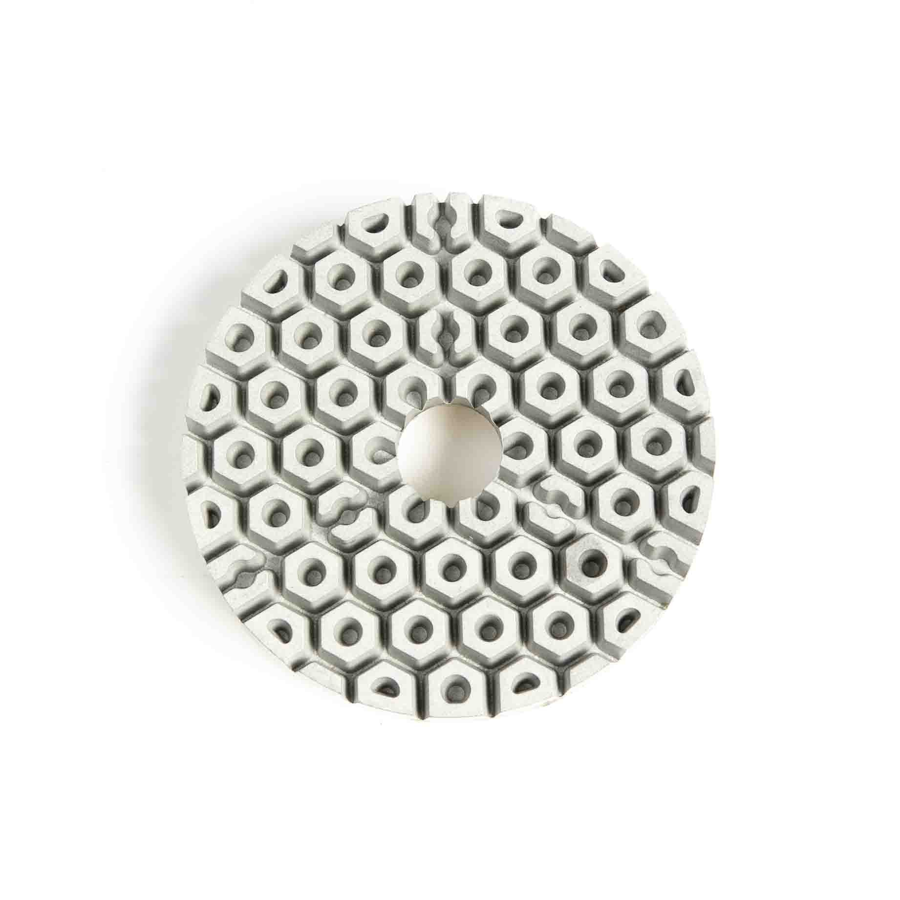 4IN CYCLONE WHITE RESIN STRAIGHT EDGE 200 GRIT
