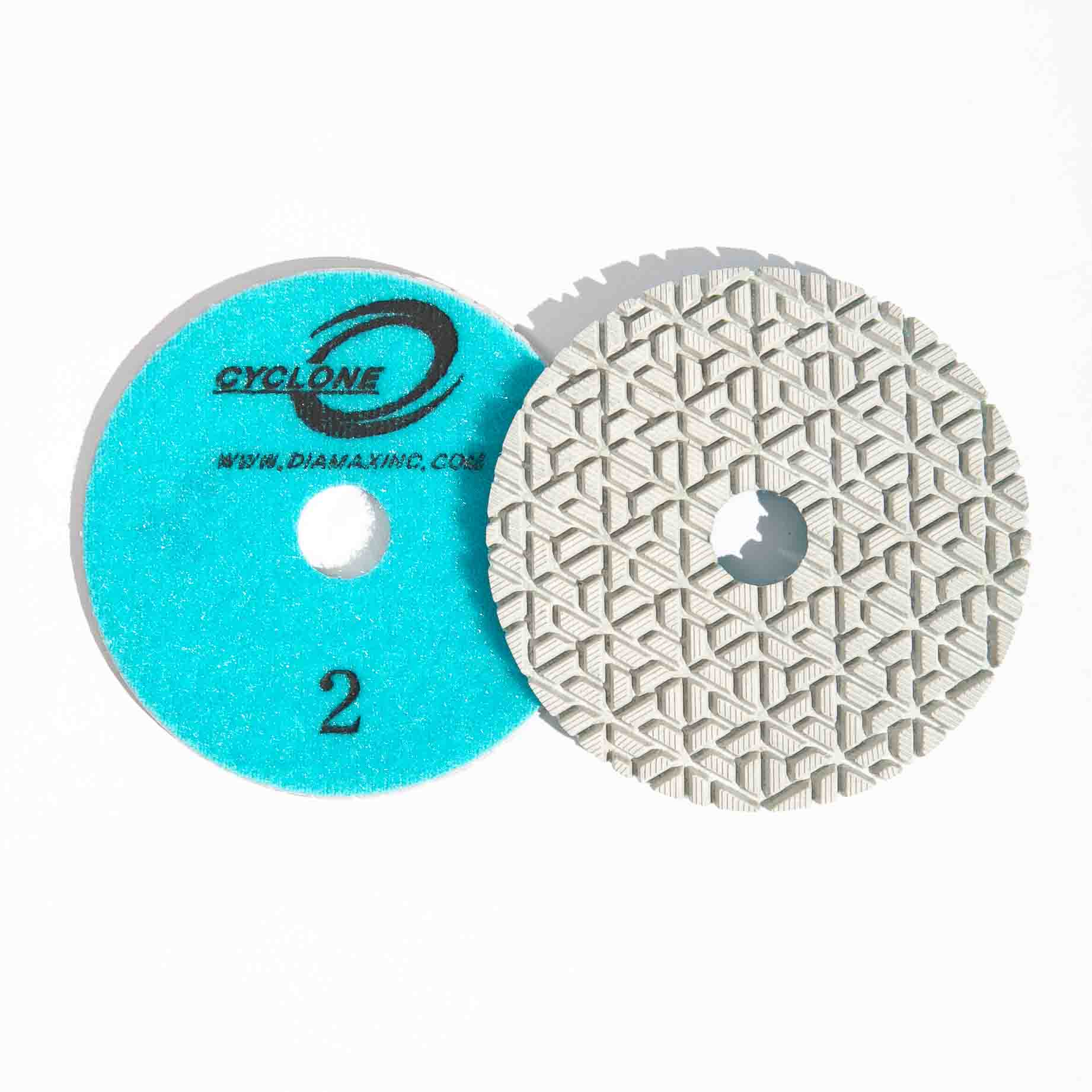 4 IN CYCLONE ES WHITE PAD