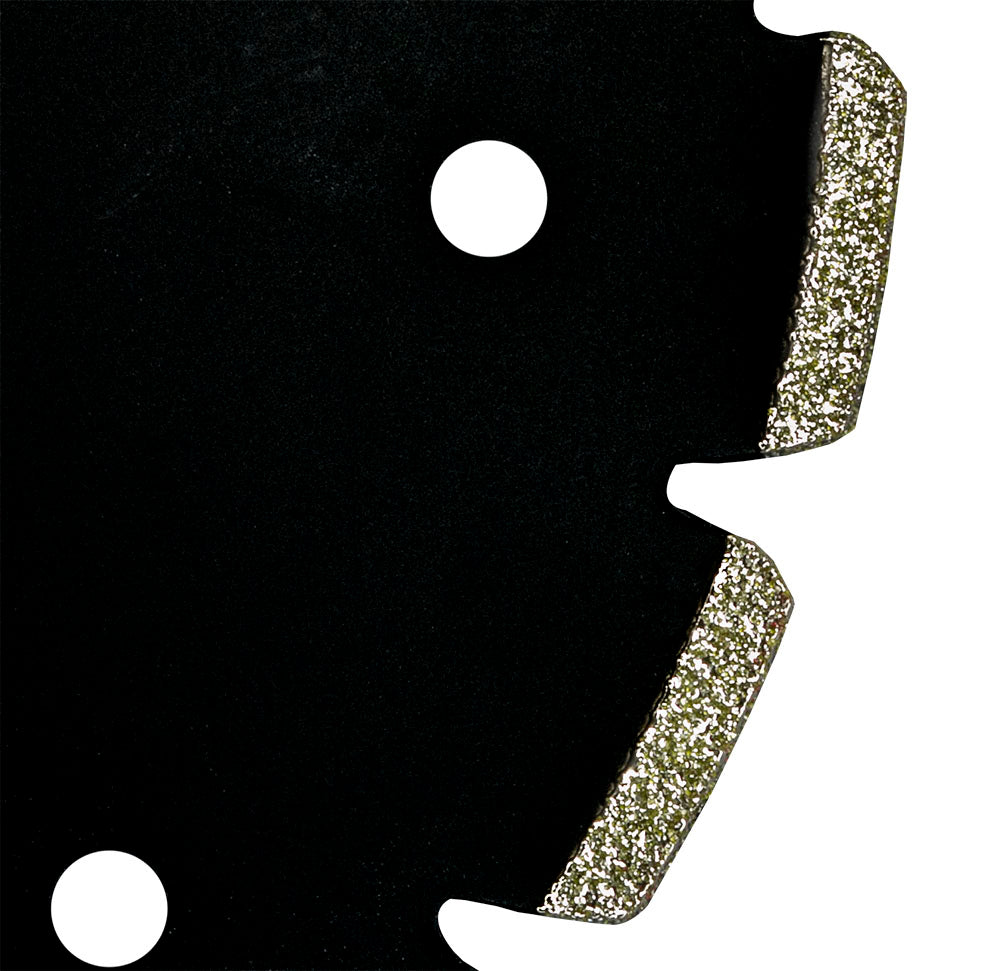 BLADE 6IN MARBLE ELECTROPLATED CYCLONE