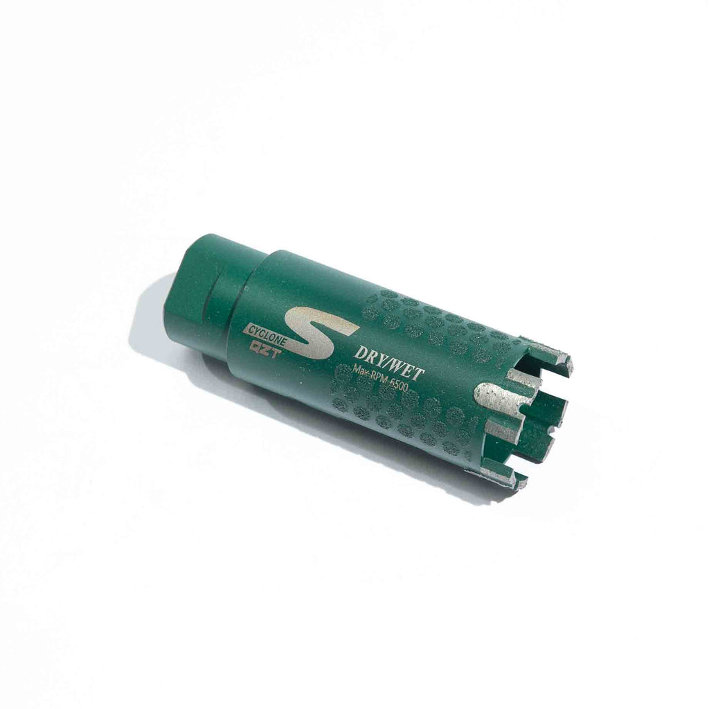 CORE BIT 1-3/8 CYCLONE S QUARTZITE DRY