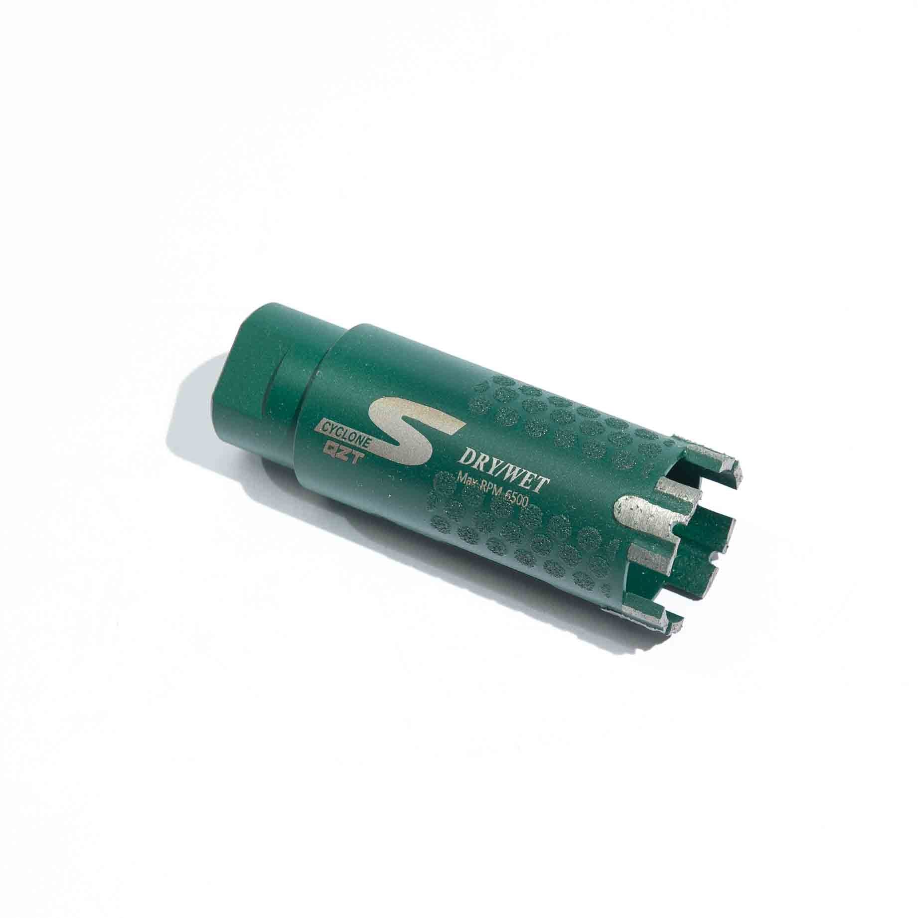 CORE BIT 1-3/8 CYCLONE S QUARTZITE DRY