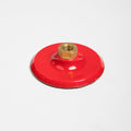 CYCLONE BACKER PAD 4 INCH RIGID RED PLASTIC