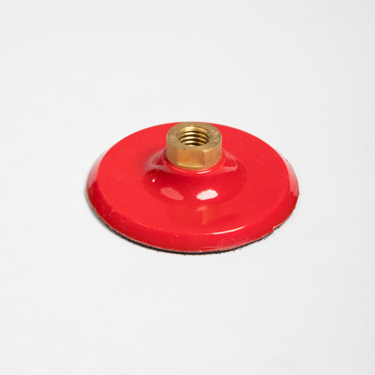 CYCLONE BACKER PAD 4 INCH RIGID RED PLASTIC
