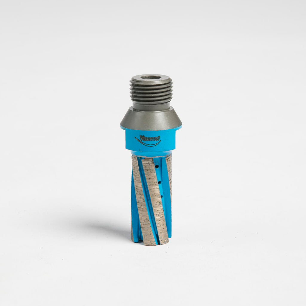 VINCENT Universal Blue Twin Segment Finger Bit 44mm length