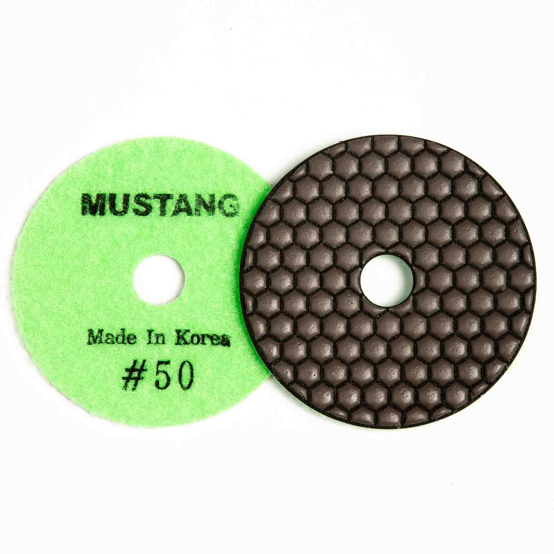MUSTANG DRY/WET PAD 4IN X