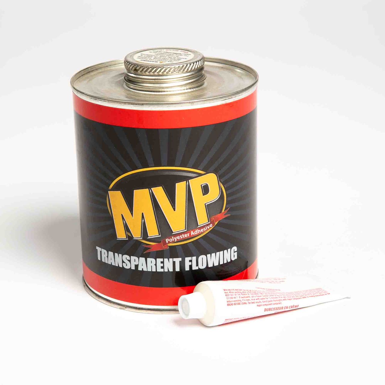 POLYESTER MVP FLOWING QUART TRANSPARENT