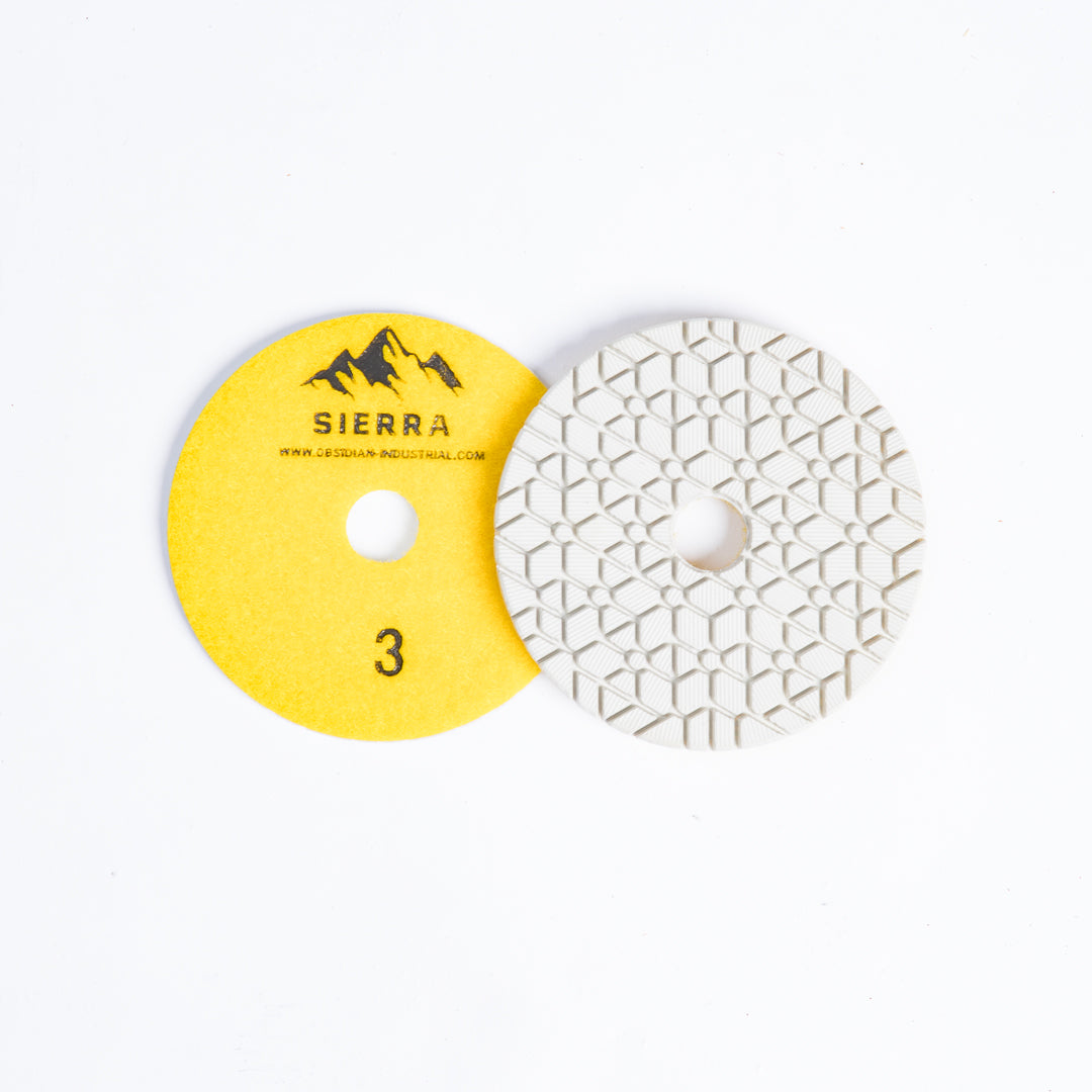 SIERRA 4-IN POLISHING PAD 3-STEP HYBRID