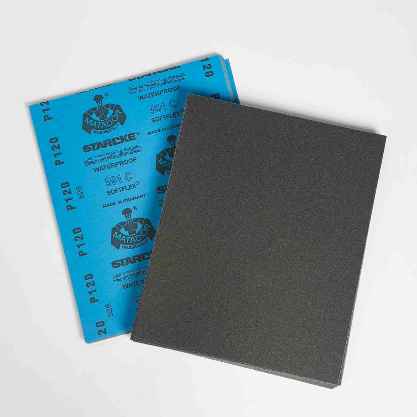 VSM 9X11 SHEET 120 GRIT - BOX OF 50