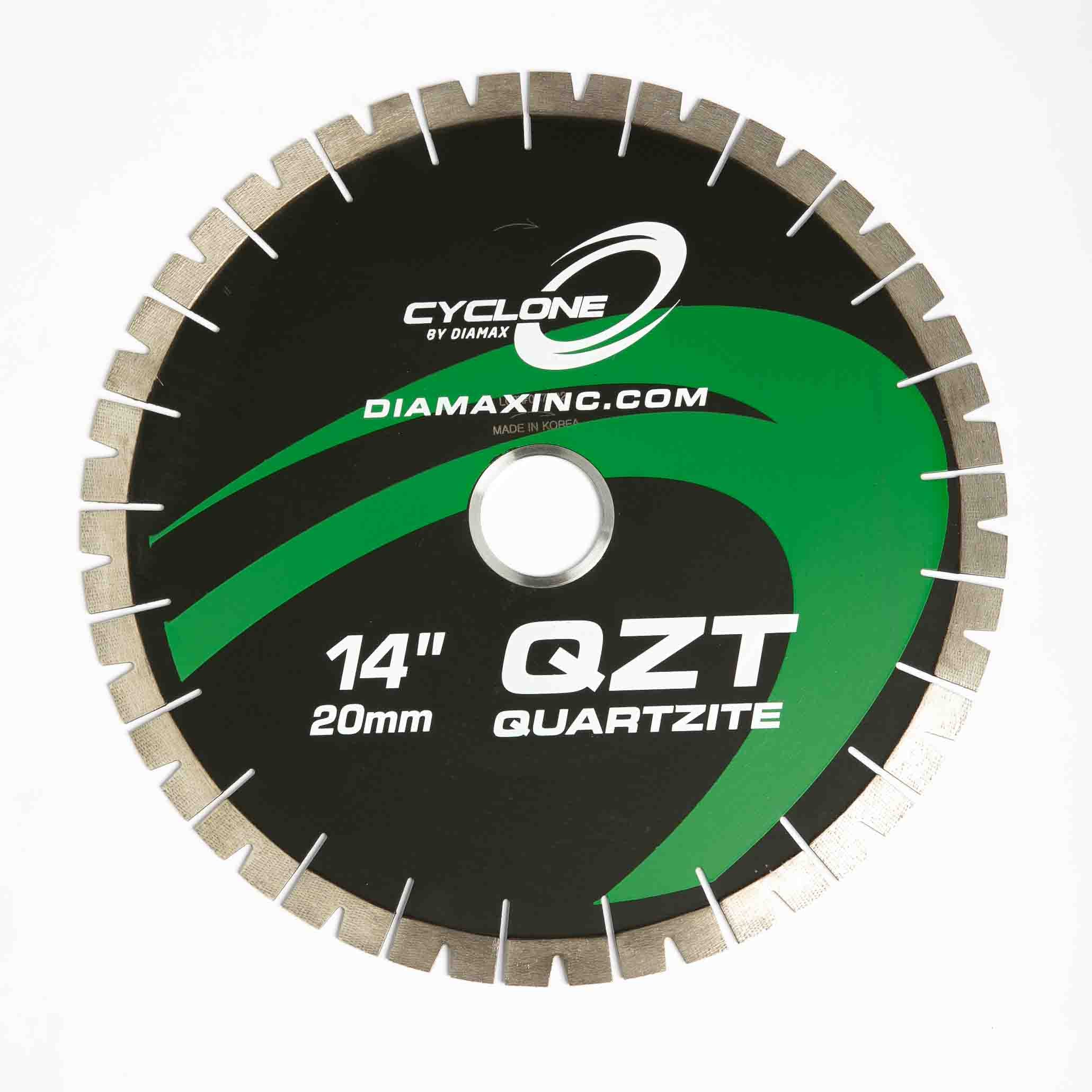 BLADE 14 INCH S QZT CYCLONE 20MM SEG
