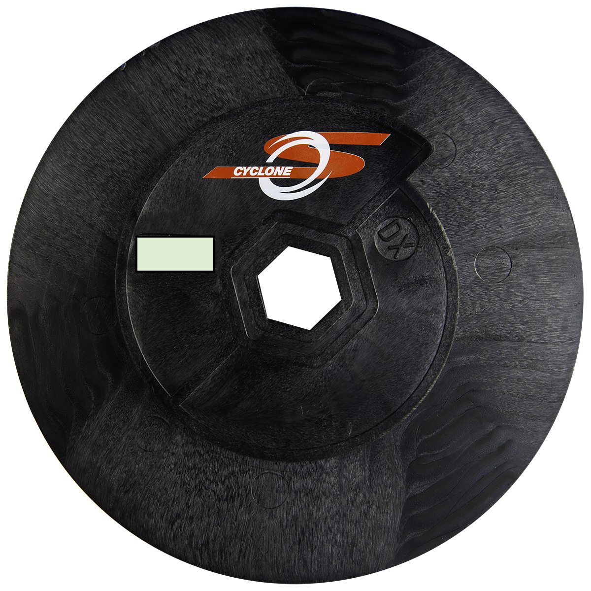Diamax Cyclone S Hybrid Wheel – 6 in., 220 Grit, Snail Lock, White Resin