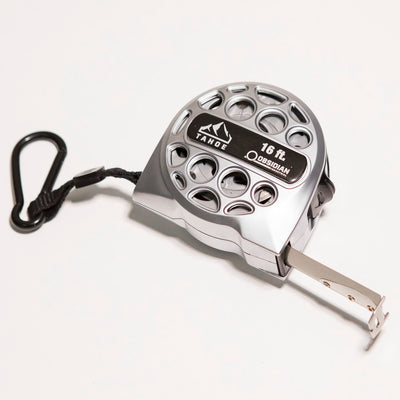 TAHOE Tape Measure – 16 ft., Silver, Thin Blade, Waterproof