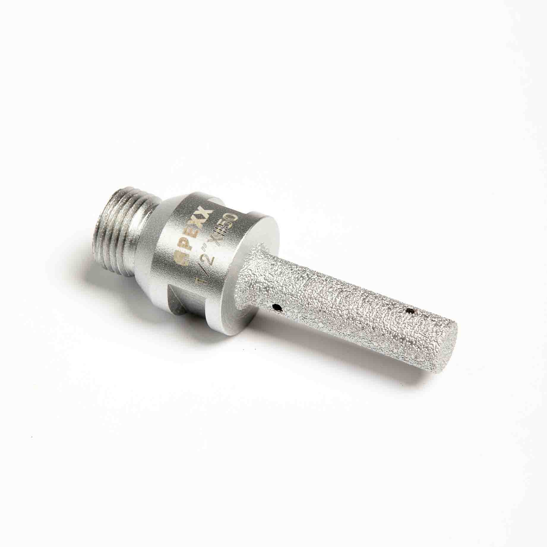 APEXX BRAZED CNC SINK DRUM 1/2IN X 2IN 50 GRIT