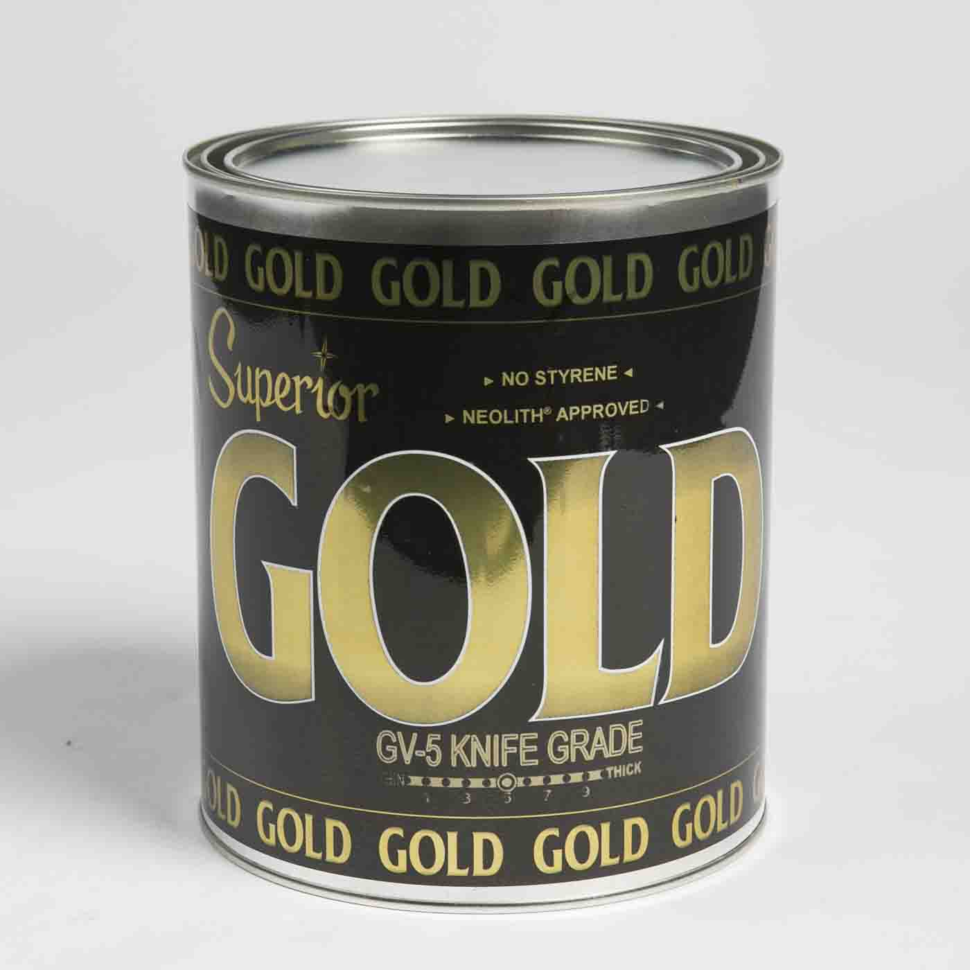 ACRYLIC GALLON GOLD KNIFE GRADE SUPERIOR