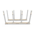 Aardwolf Bundle Rack Kit – 9 ft. 10 in. Rails with Eight 47-1/4 in. Posts and Bases