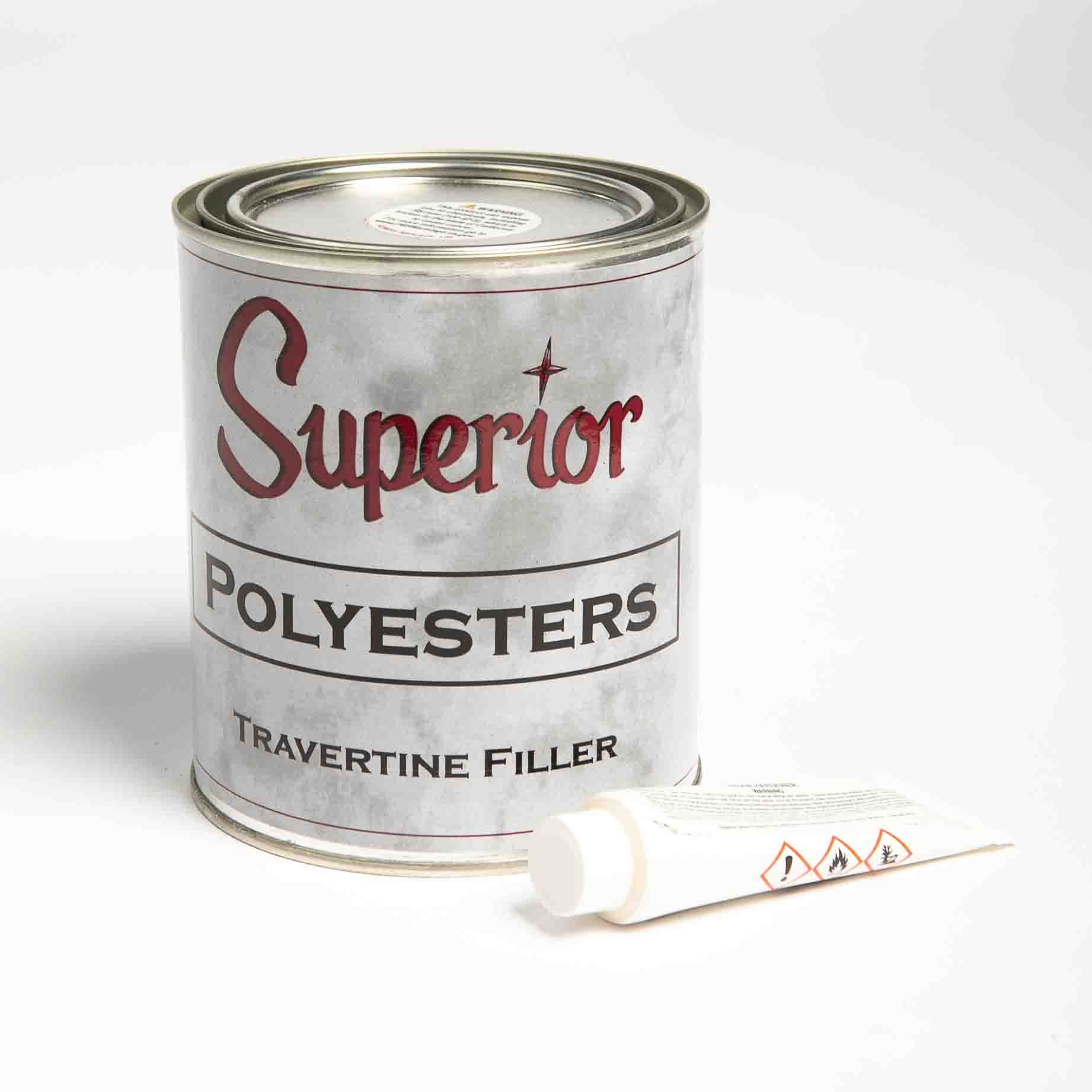 POLYESTER QUART TRAVERTINE FILLER