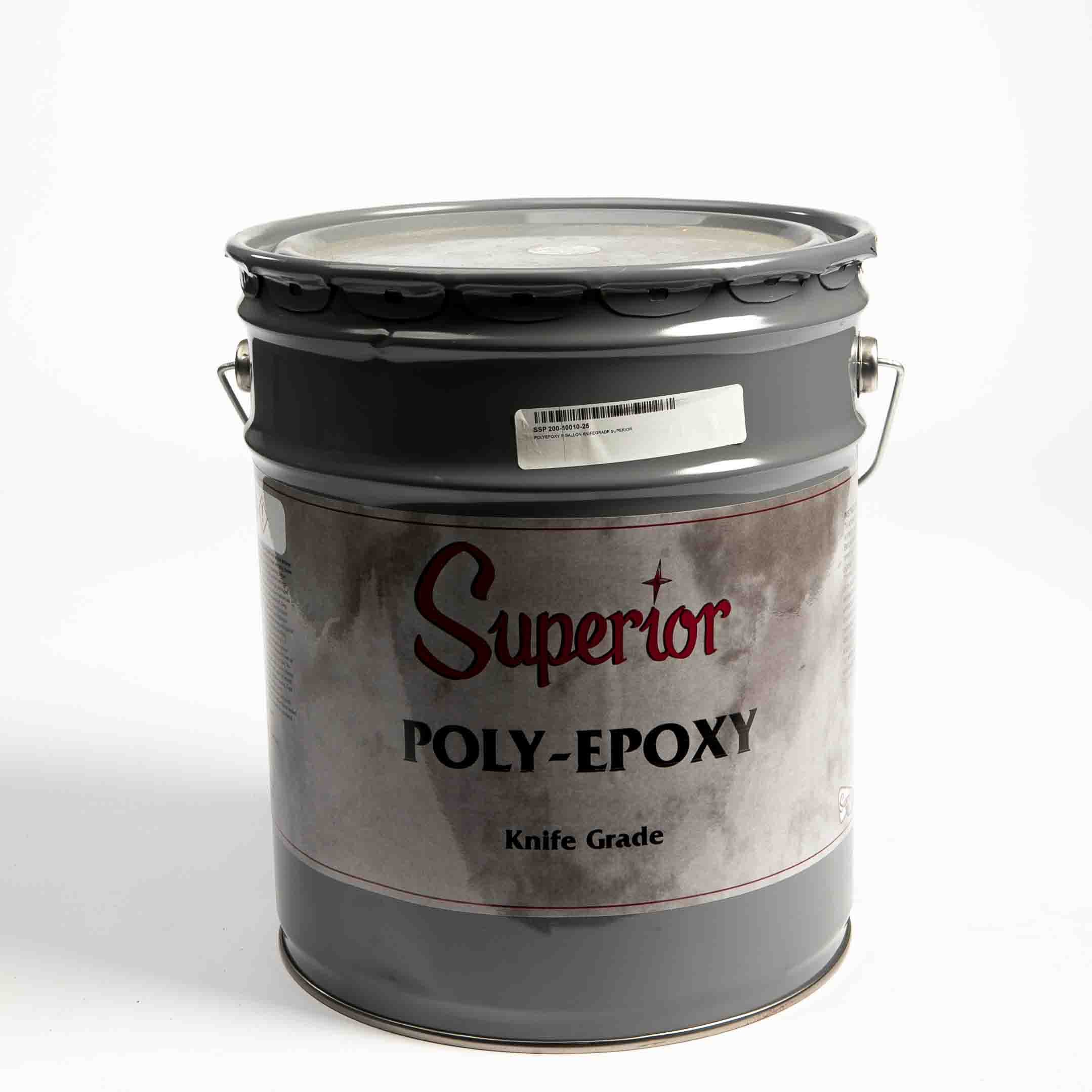POLYEPOXY 5 GALLON KNIFEGRADE SUPERIOR