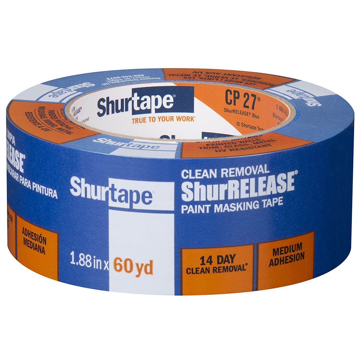SHURTAPE 2X60 YD BLUE PAINTERS CP027