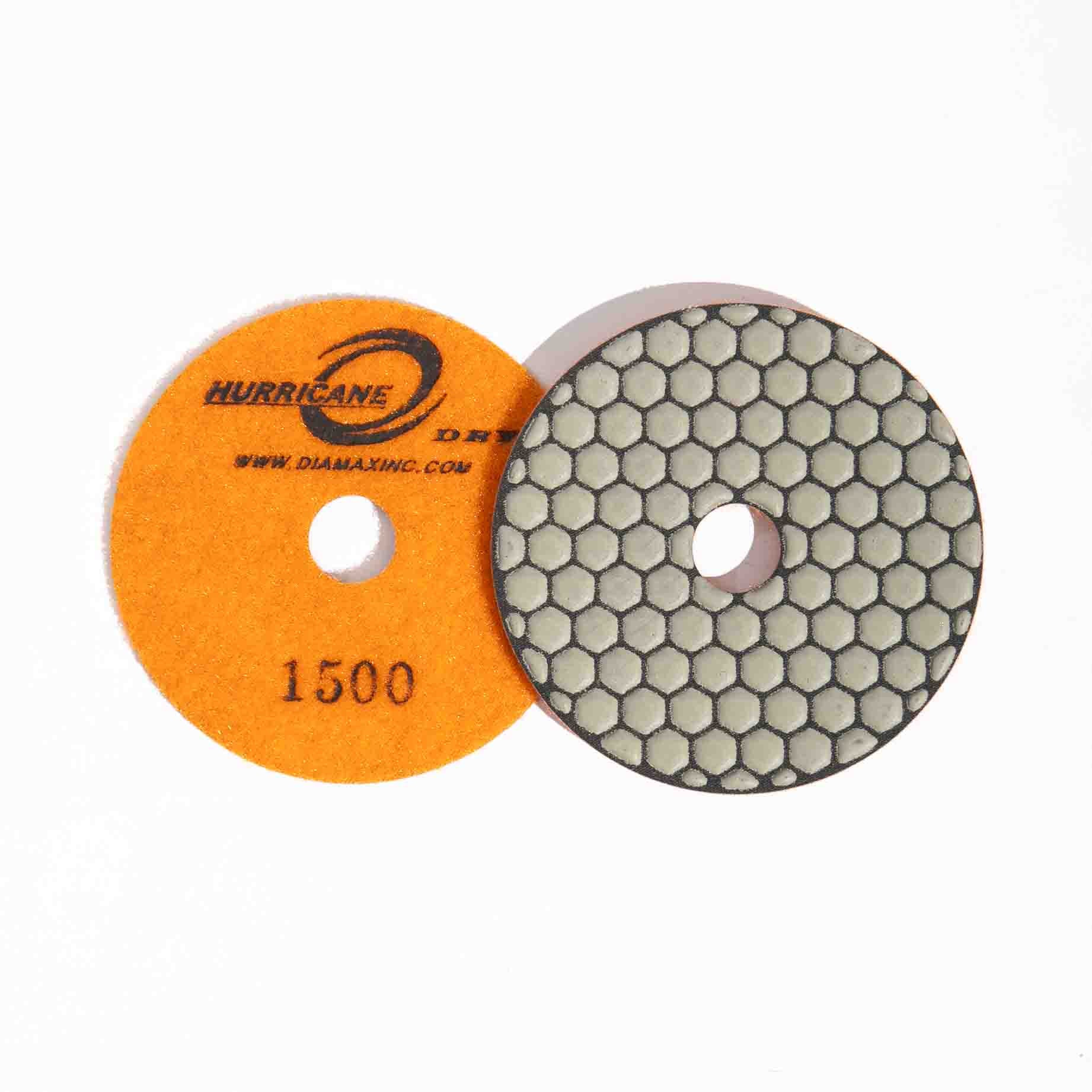 4 INCH HURRICANE DRY POLISHING PAD