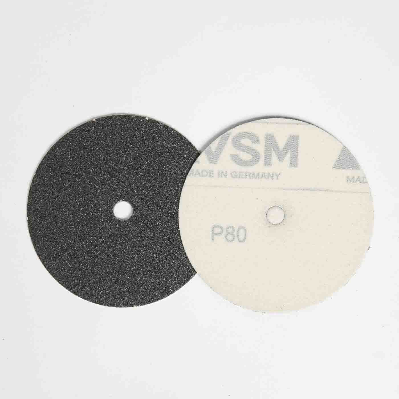 4-INCH VSM SANDPAPER 80 GRIT CP501K - BOX OF 100