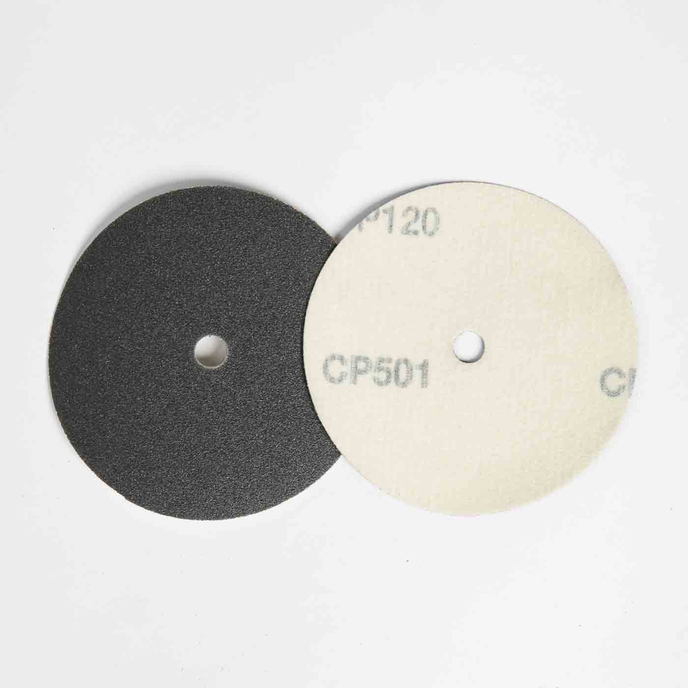 DISC 4 X 3/8 120 GRIT VELCRO S/C CP501K