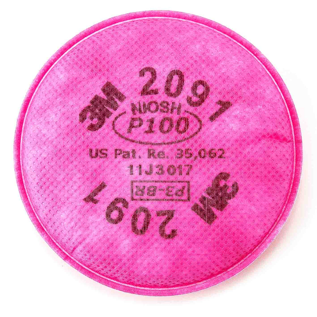 3M 2091 P100 RESPIRATOR PARTICUALATE FILTER PAIR