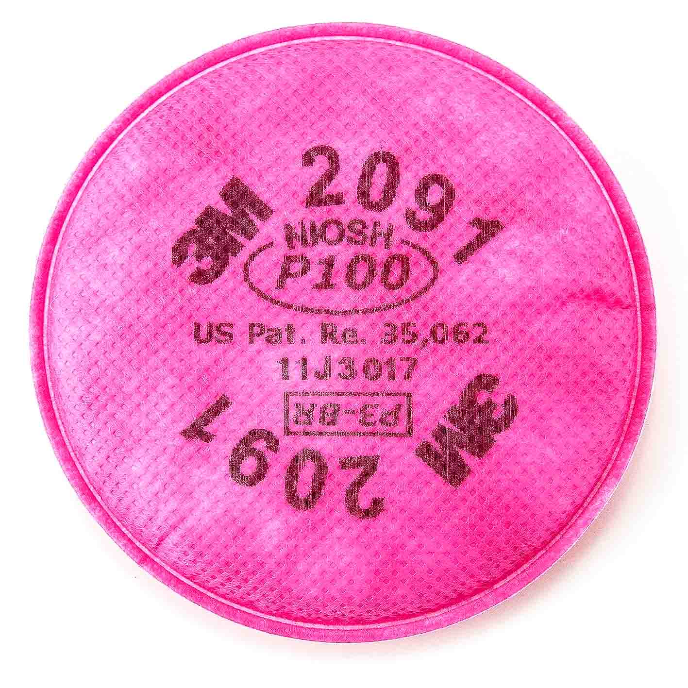 3M 2091 P100 RESPIRATOR PARTICUALATE FILTER PAIR