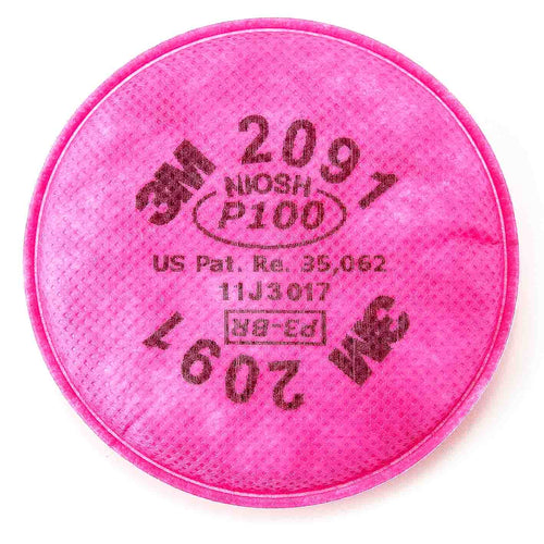 3M 2091 P100 RESPIRATOR PARTICUALATE FILTER PAIR