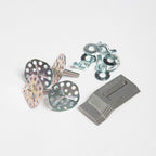 Chemical Concepts Chem-Set Sink Mount Kit – Four Z-Clips, Studs, Washers and Wing Nuts