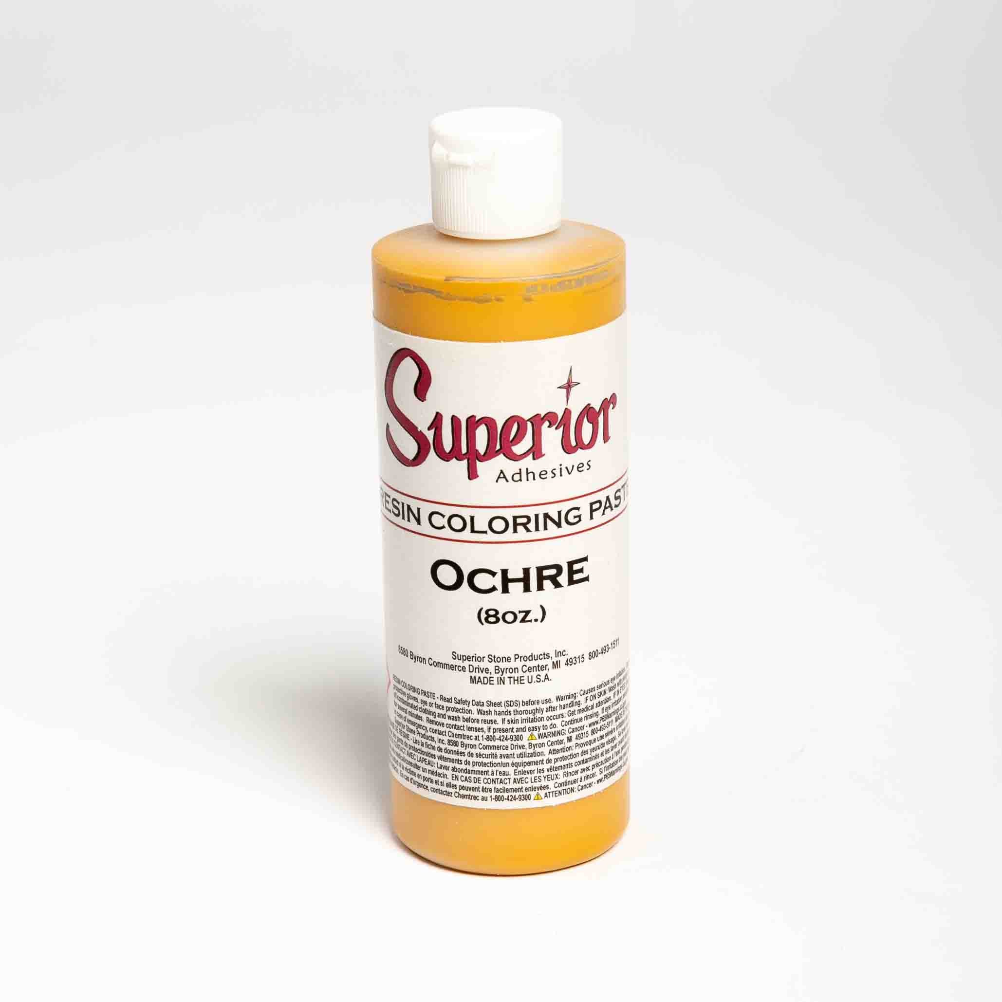 COLORING PASTE 8 OZ OCHRE SUPERIOR