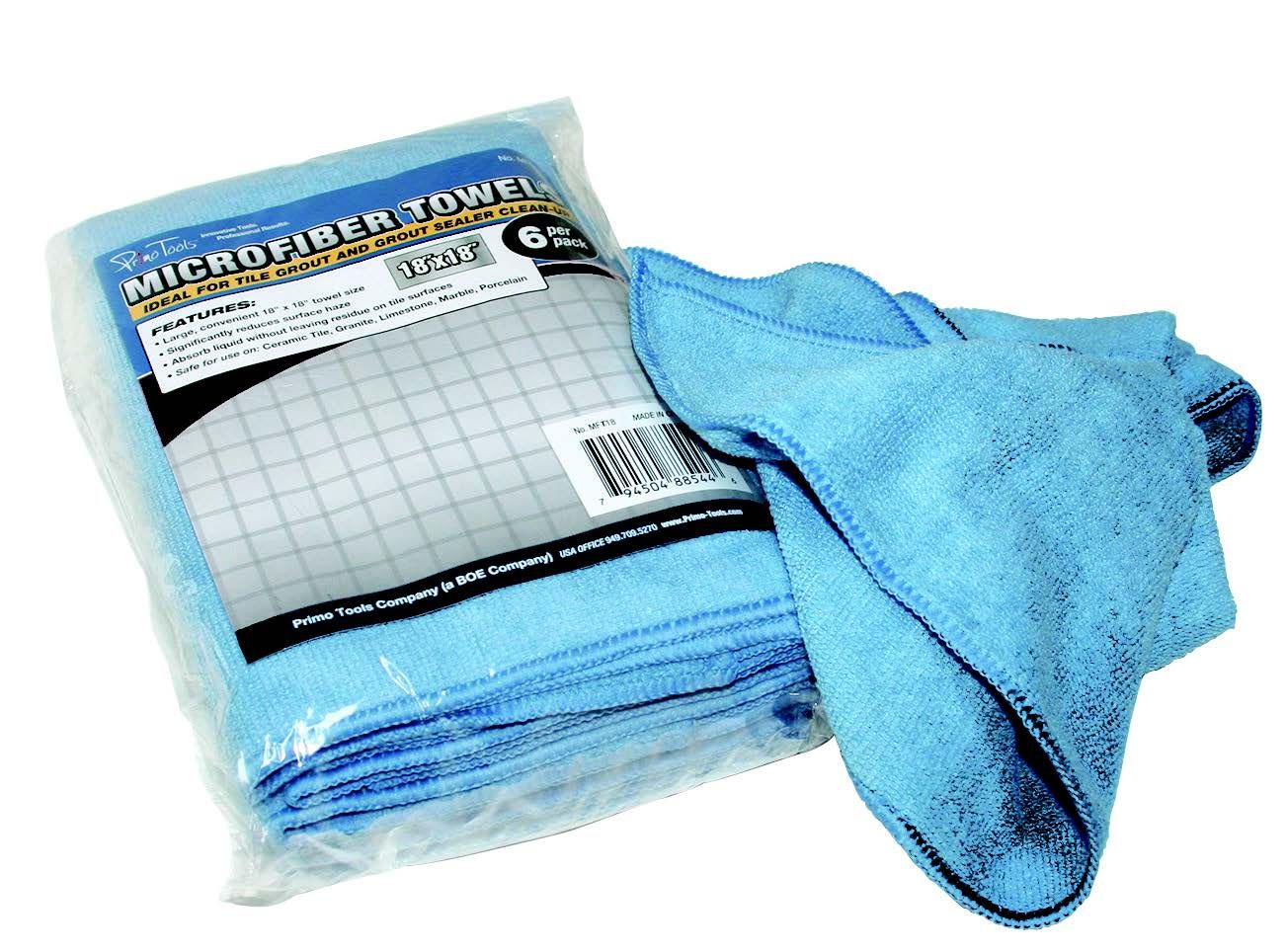 Microfiber Towels - 6 Pack