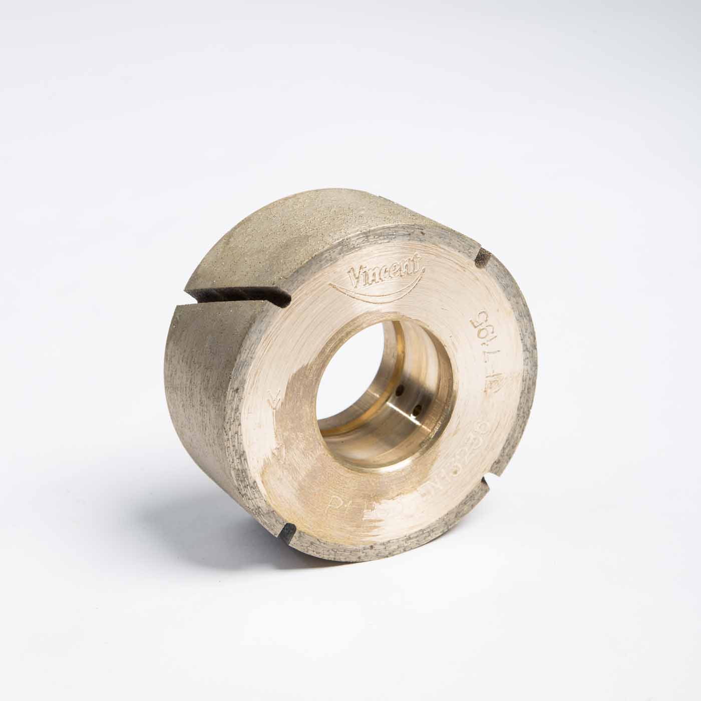 Vincent Z35 Epic CNC Peripheral Wheel – Position 1 Roughing, 80 mm Diameter